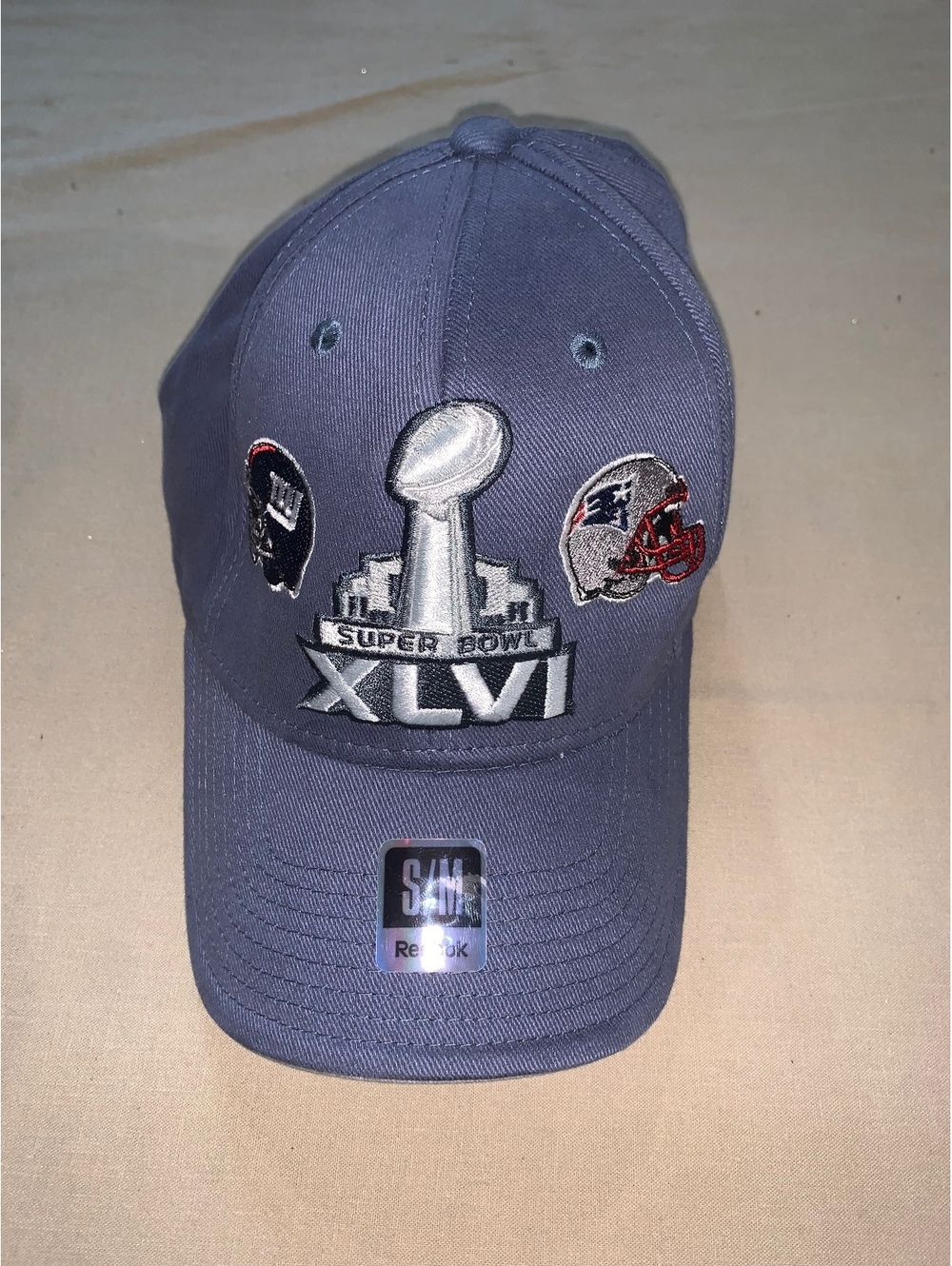 Exclusive Reebok Super Bowl XLVI NFL team cap